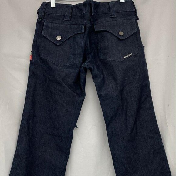 Sessions True Denim Snowboard Pant Men's Size M - Picture 1 of 4